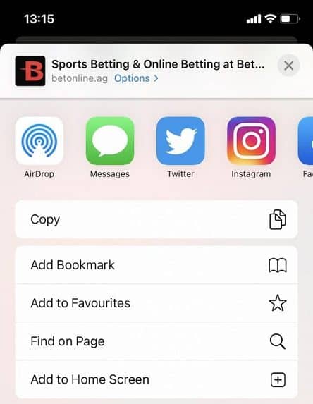 BetOnline Casino Web App Step 3