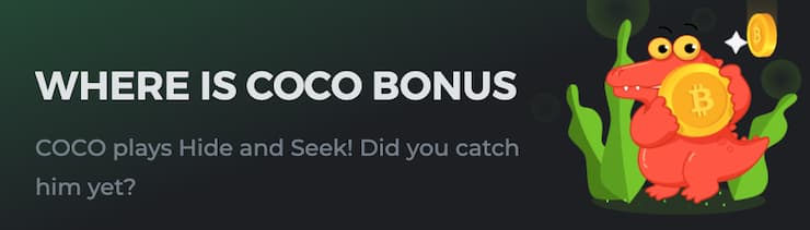 bc.Game - where is Coco bonus