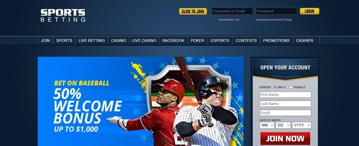 Sportsbetting Homepage for Online Gambling in Ohio
